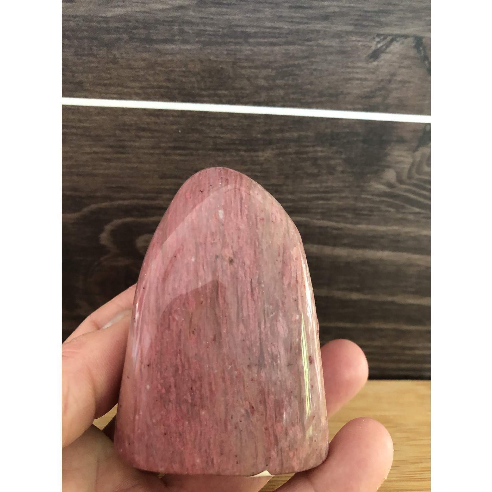 pink rhodonite free form