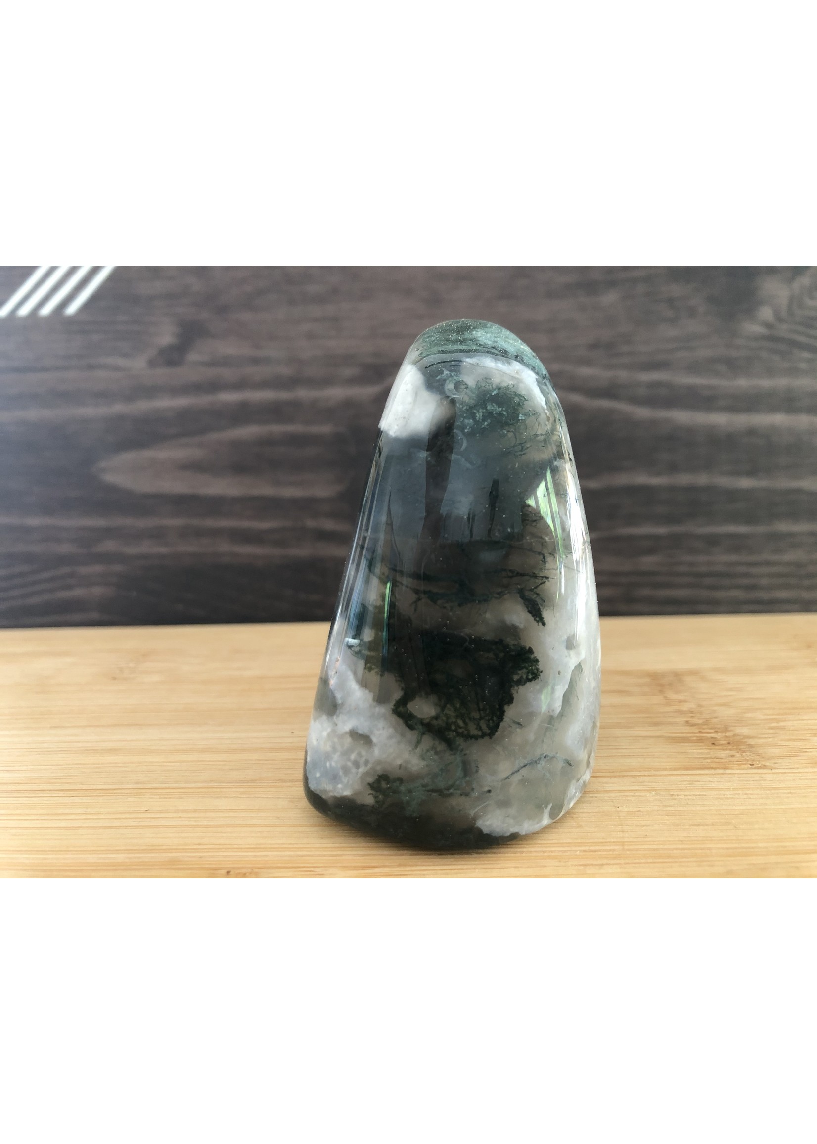 moss agate free form