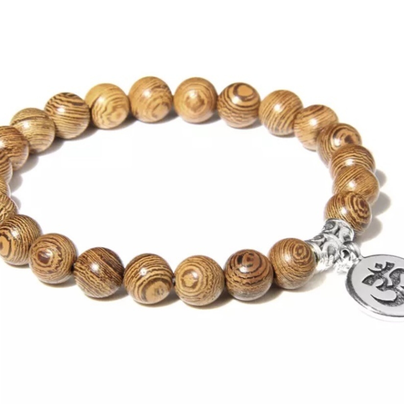 Natural Stone and Wood Bracelets 21cm - Simple and Natural Elegance