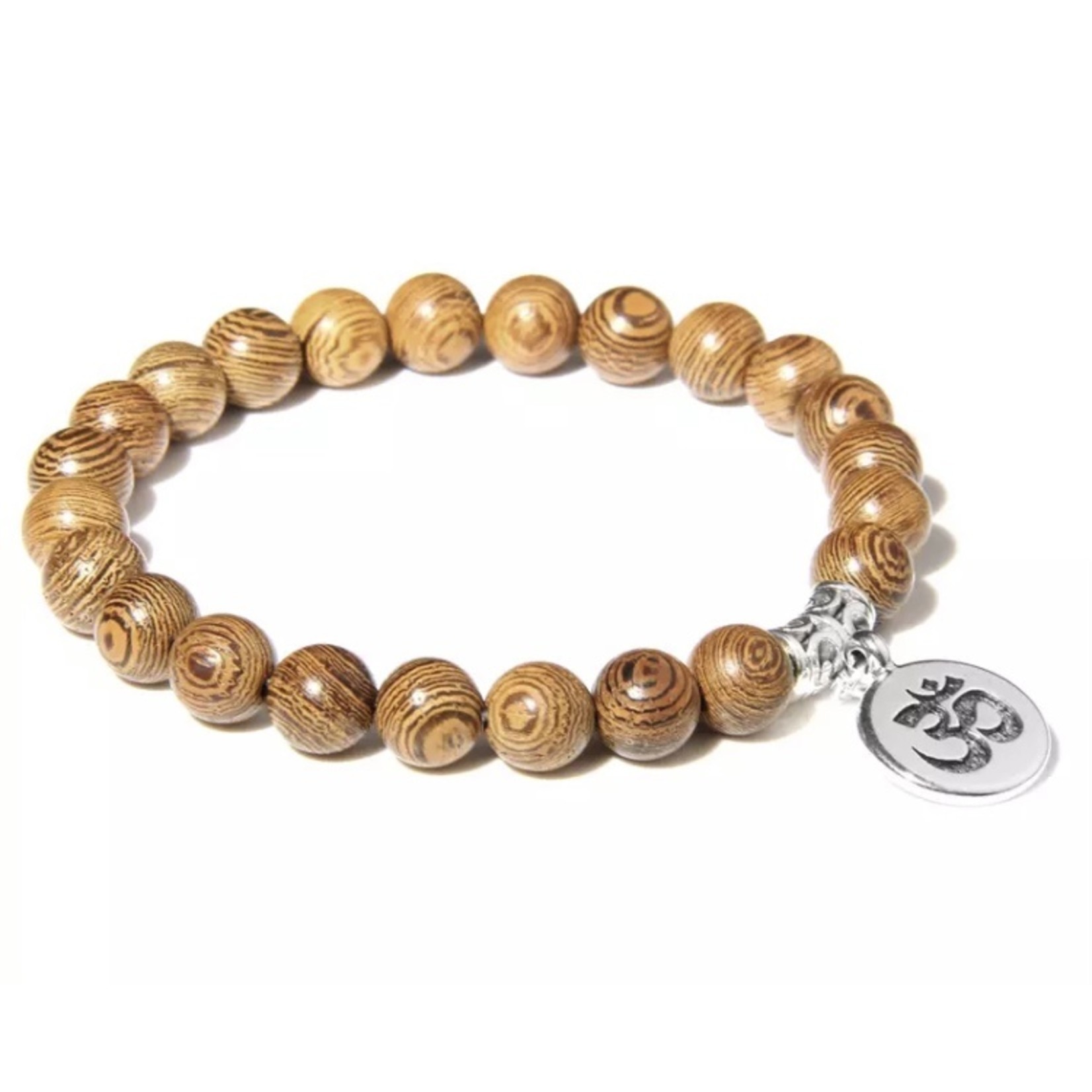 Natural Stone and Wood Bracelets 21cm - Simple and Natural Elegance