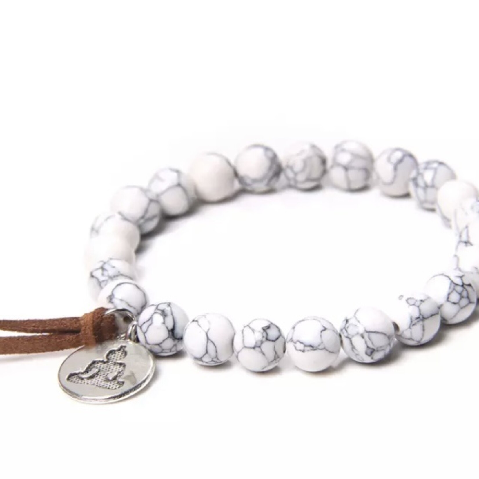Natural Stone and Wood Bracelets 21cm - Simple and Natural Elegance
