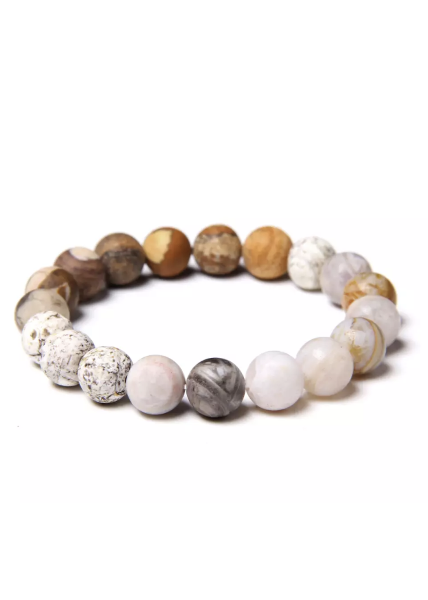 natural stone bracelets 23cm