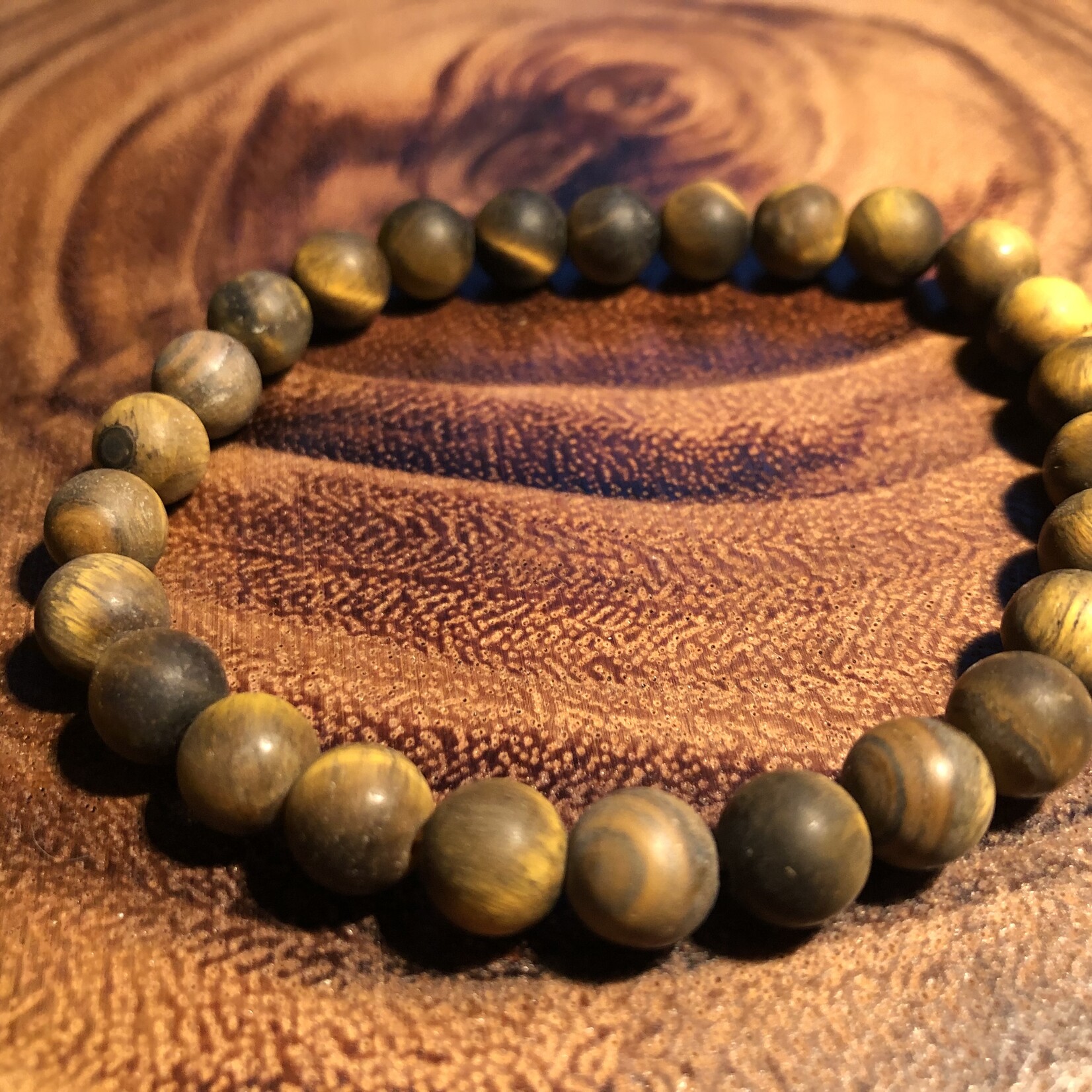 Bracelets en Pierres Naturelles et Bois 21cm - Fusion de Nature et d'Élégance