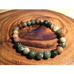 21cm Natural Stone and Wood Bracelets - A Blend of Nature and Elegance