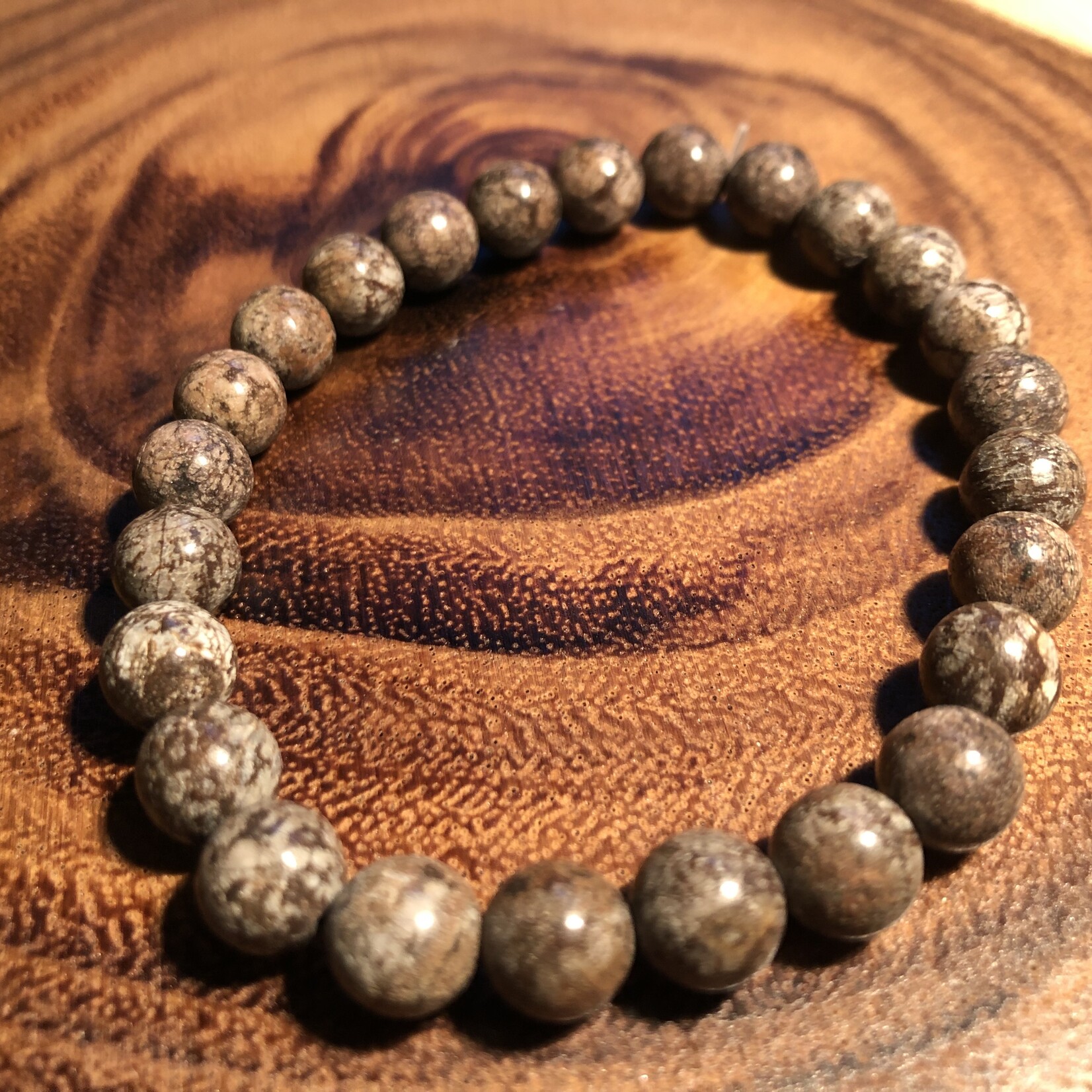 Bracelets en Pierres Naturelles et Bois 21cm - Fusion de Nature et d'Élégance