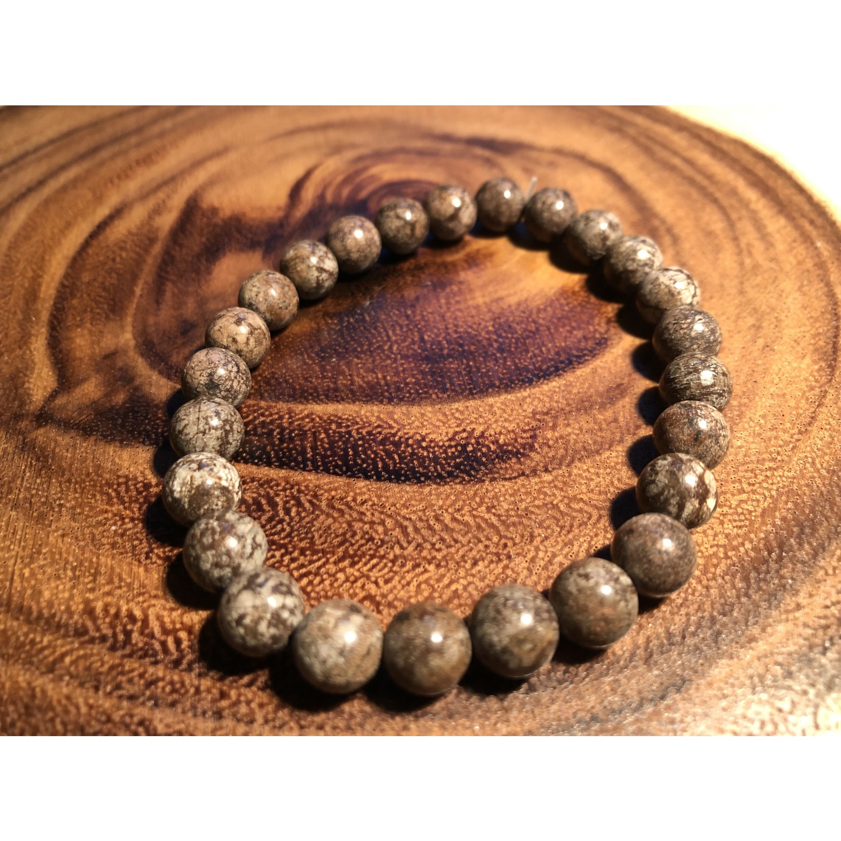 21cm Natural Stone and Wood Bracelets - A Blend of Nature and Elegance