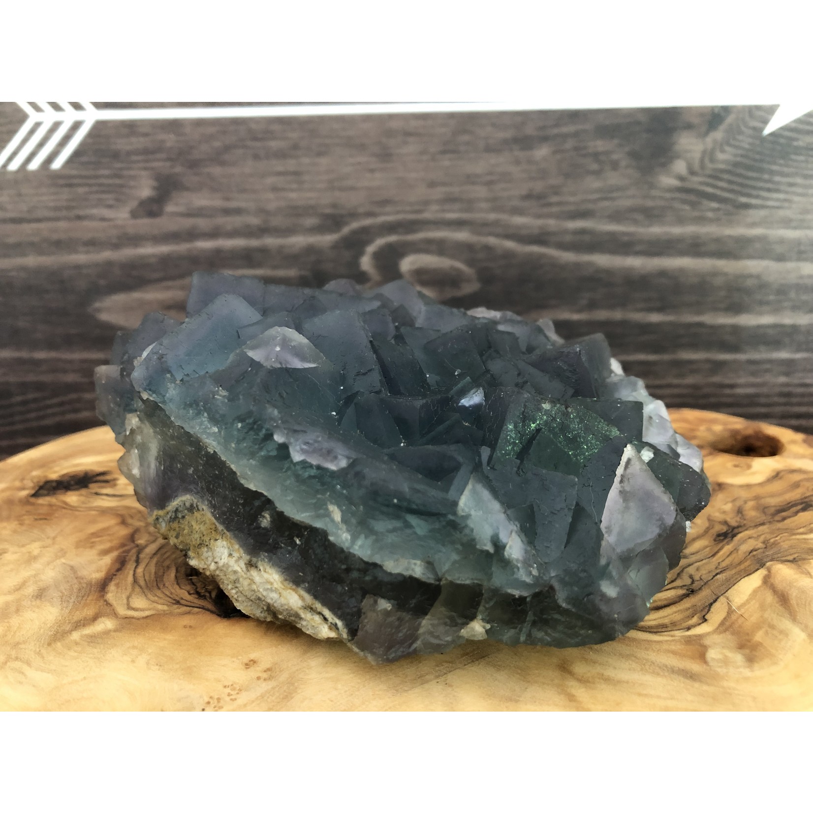 huge green fluorite cluster, large fluorite crystal, useful for general well-being, Deep Green Fluorite, Raw Fluorite