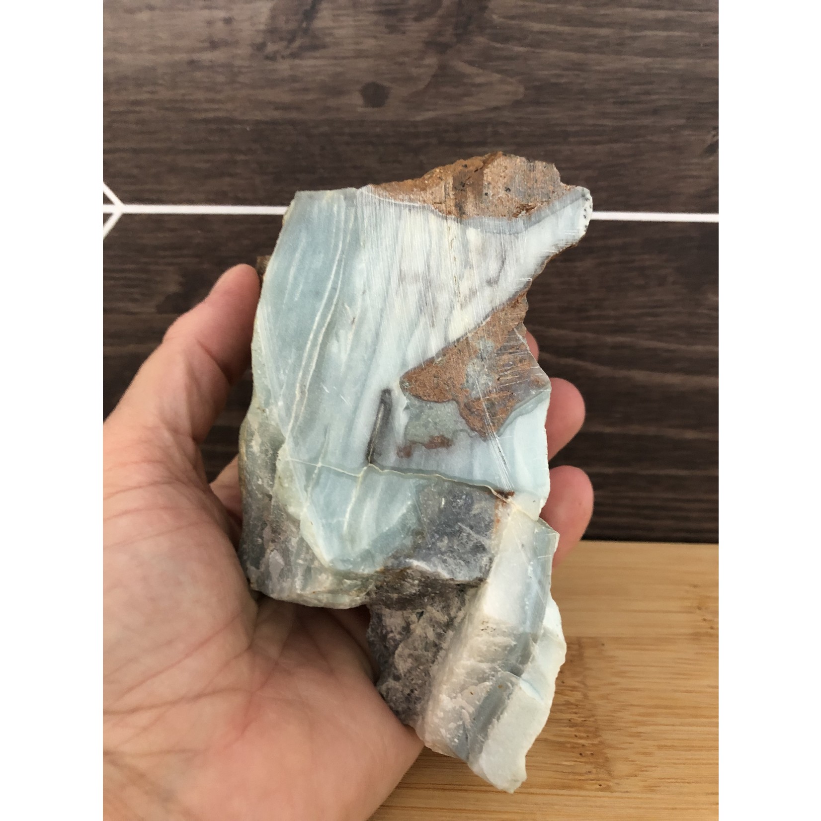 huge BC ocean picture stone, piece from British-Columbia, rough piece