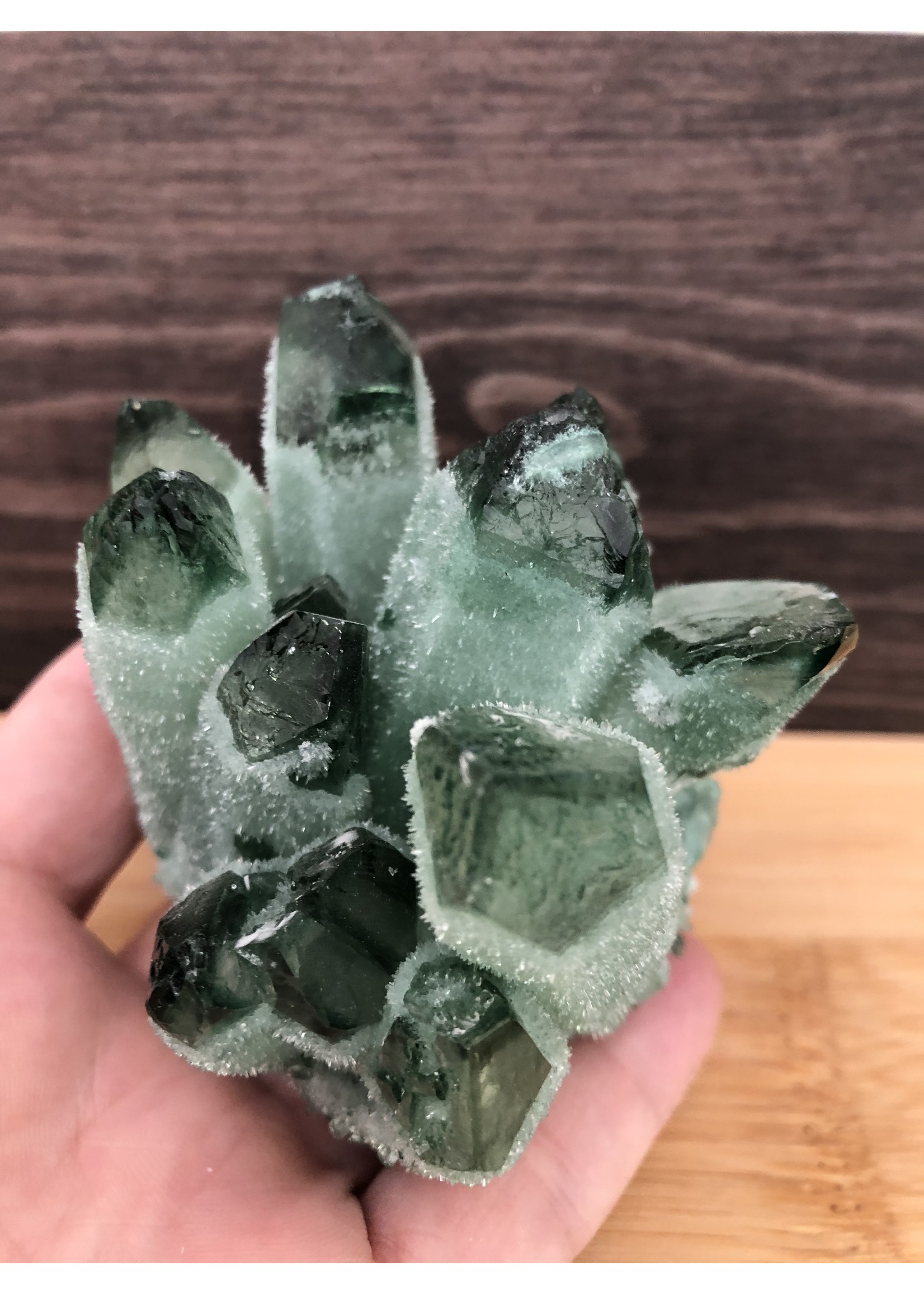 green ghost quartz