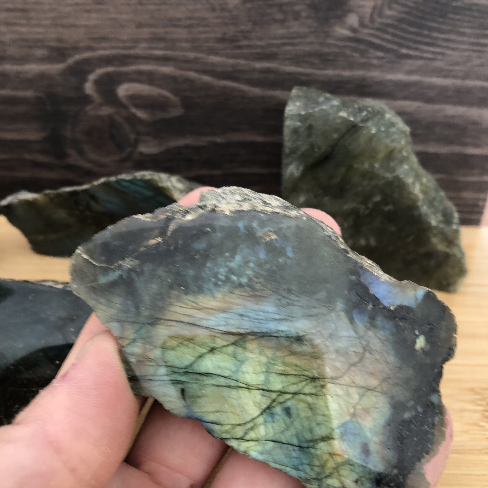 labradorite rough