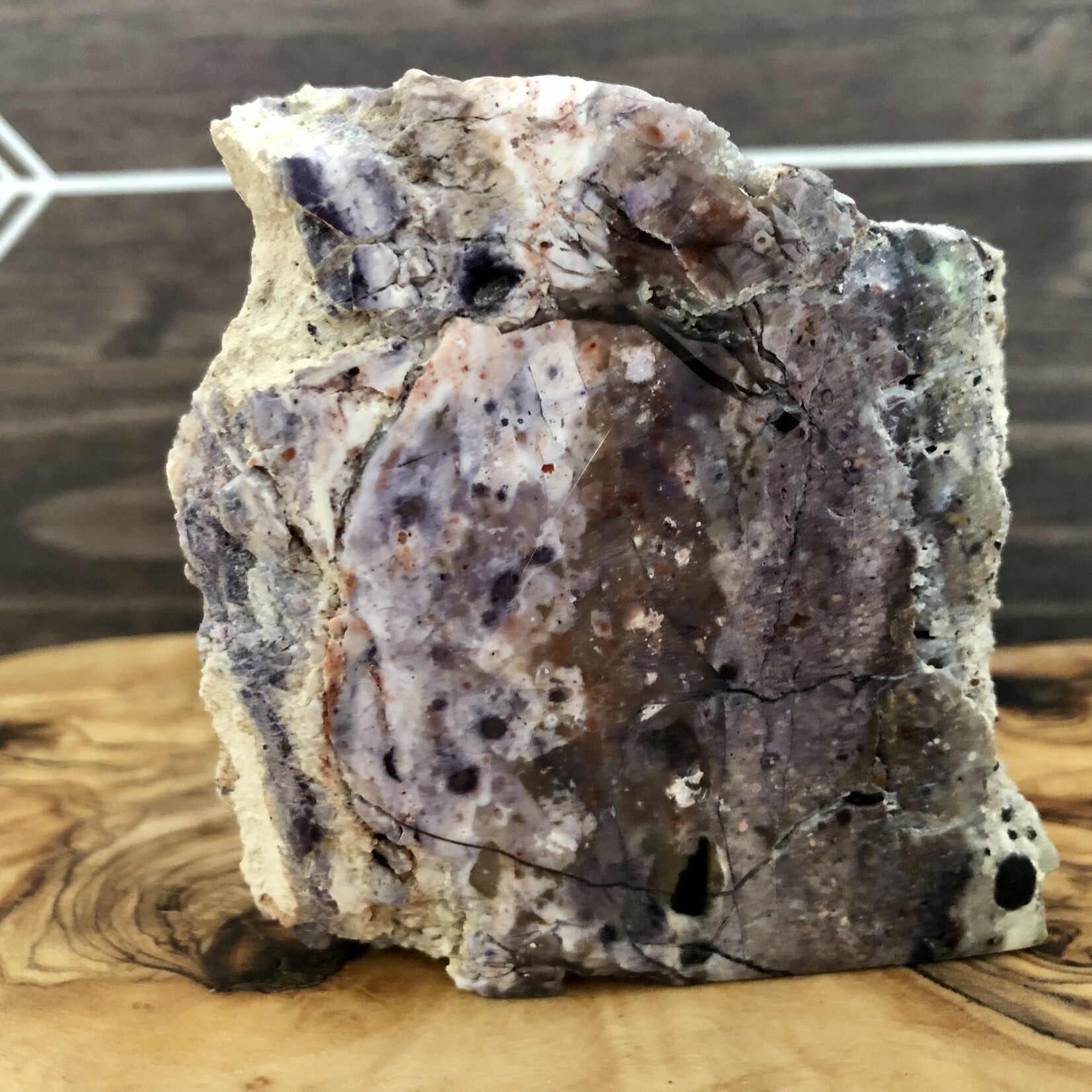 Gleaming Tiffany Stone Freeform - A Rare Gem for Amplifying Intuition and Psychic Abilities