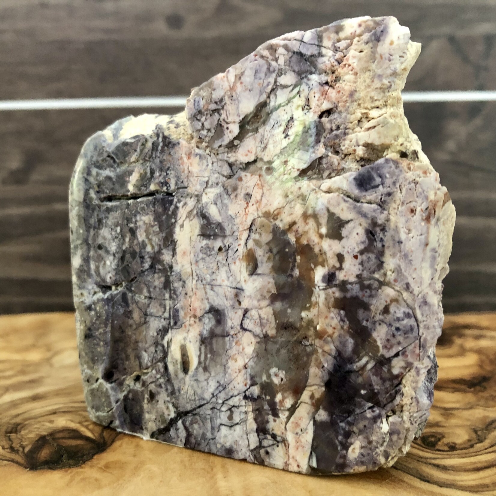Gleaming Tiffany Stone Freeform - A Rare Gem for Amplifying Intuition and Psychic Abilities