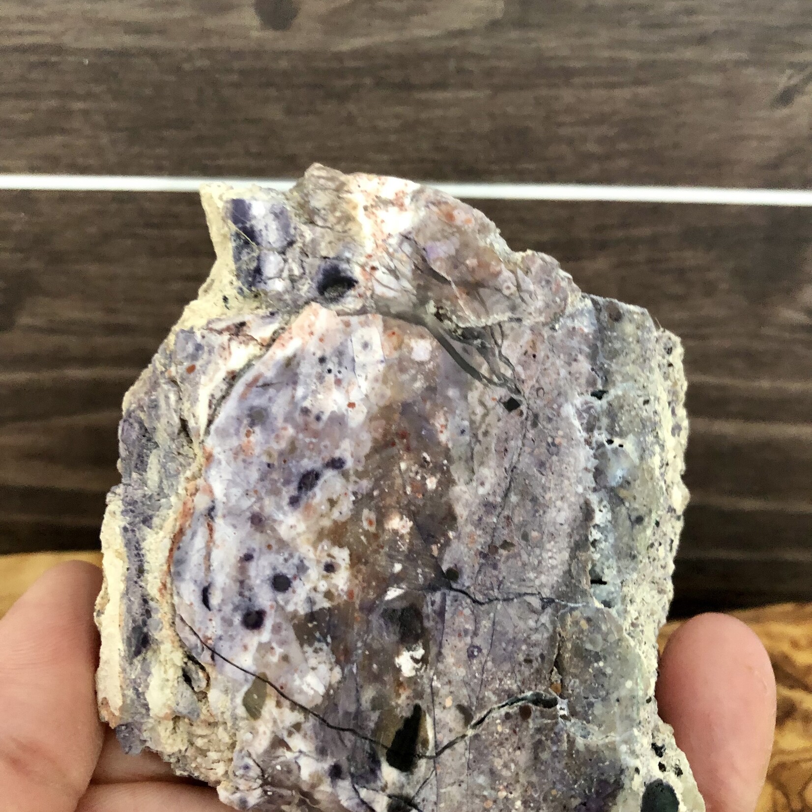 Gleaming Tiffany Stone Freeform - A Rare Gem for Amplifying Intuition and Psychic Abilities