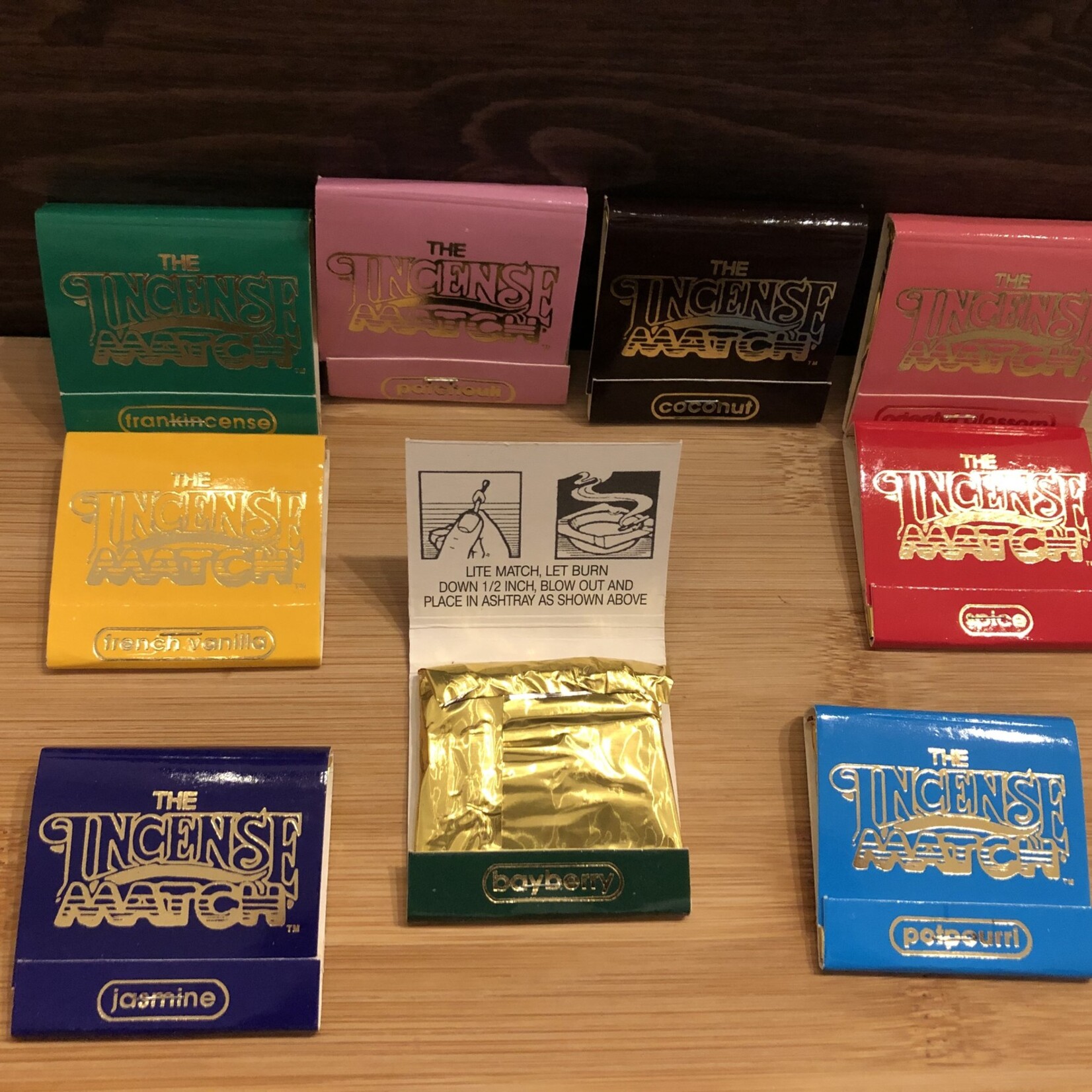 Allumettes d'encens portables-éliminant les odeurs, parfum agréable pour la maison, les voyages et les cadeaux