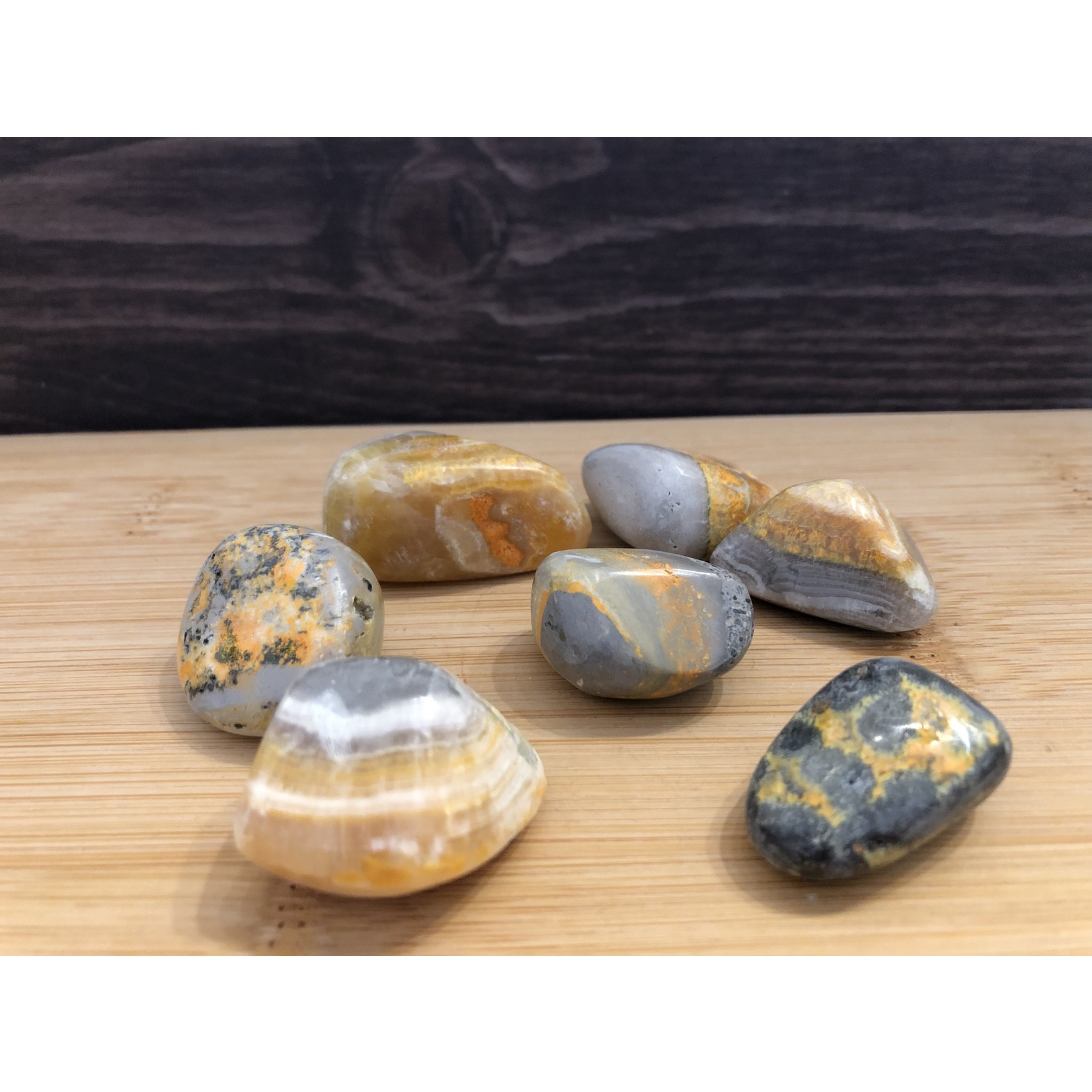 bumblebee jasper tumbled stone