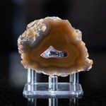 Crazy Lace Agate with Druzy Quartz – Ojo Laguna Stone for Balance and Healing