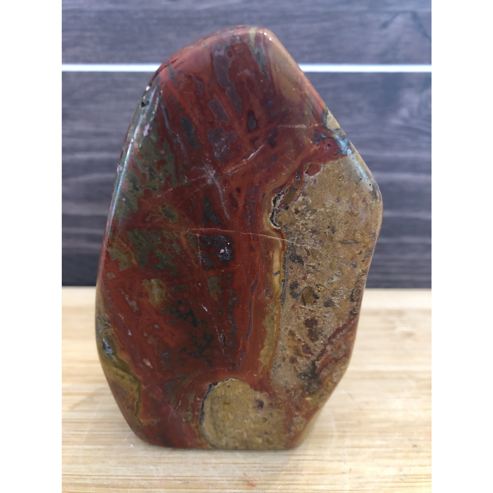 red bubble jasper