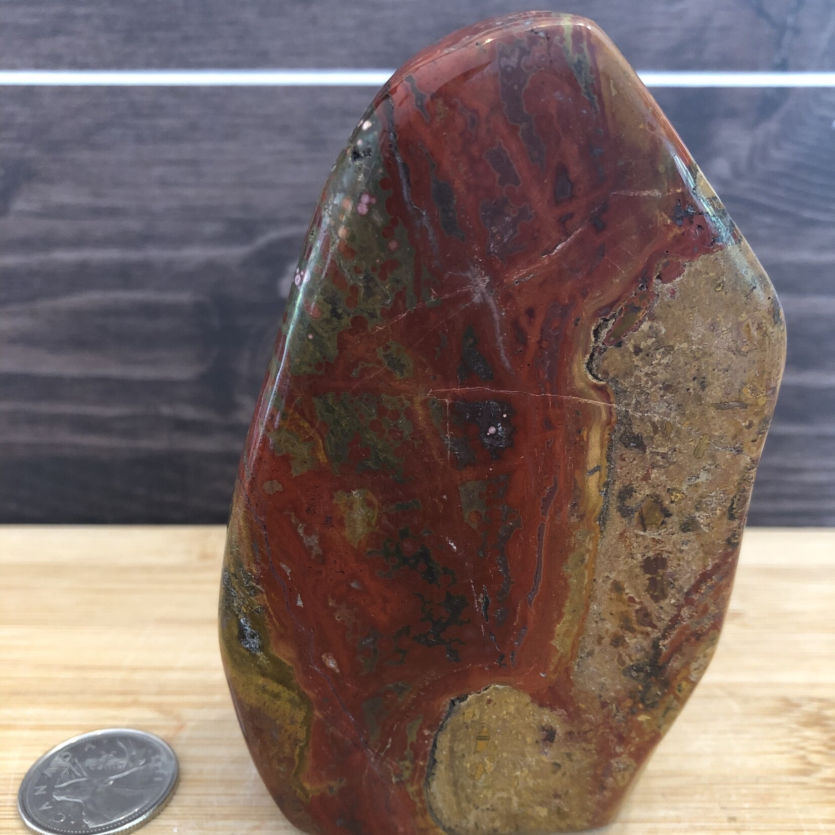 red bubble jasper