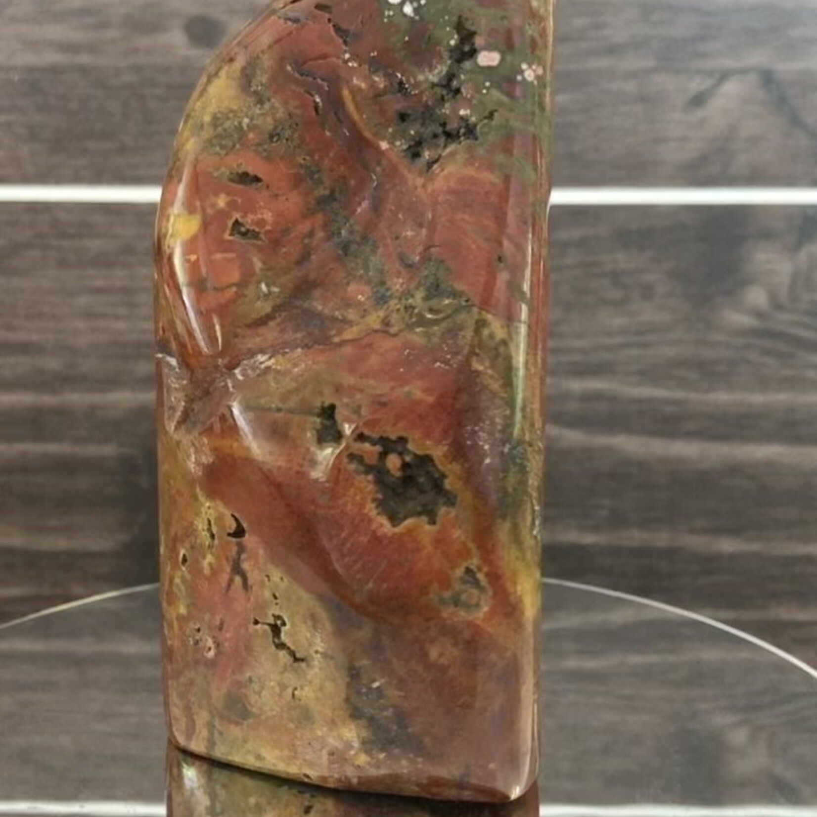 red bubble jasper