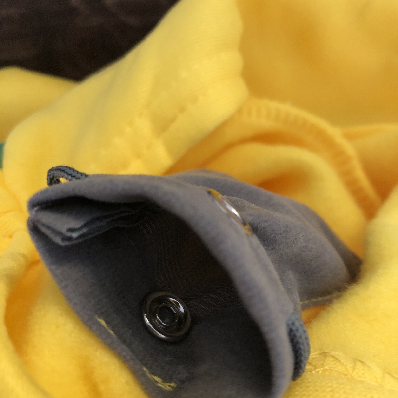 adidog sweater integrated pocket -yellow-FINAL SALE