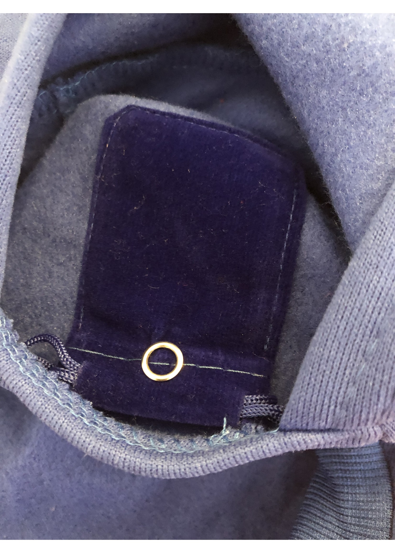 chandail adidog pochette intégrée - bleu-VENTE FINALE