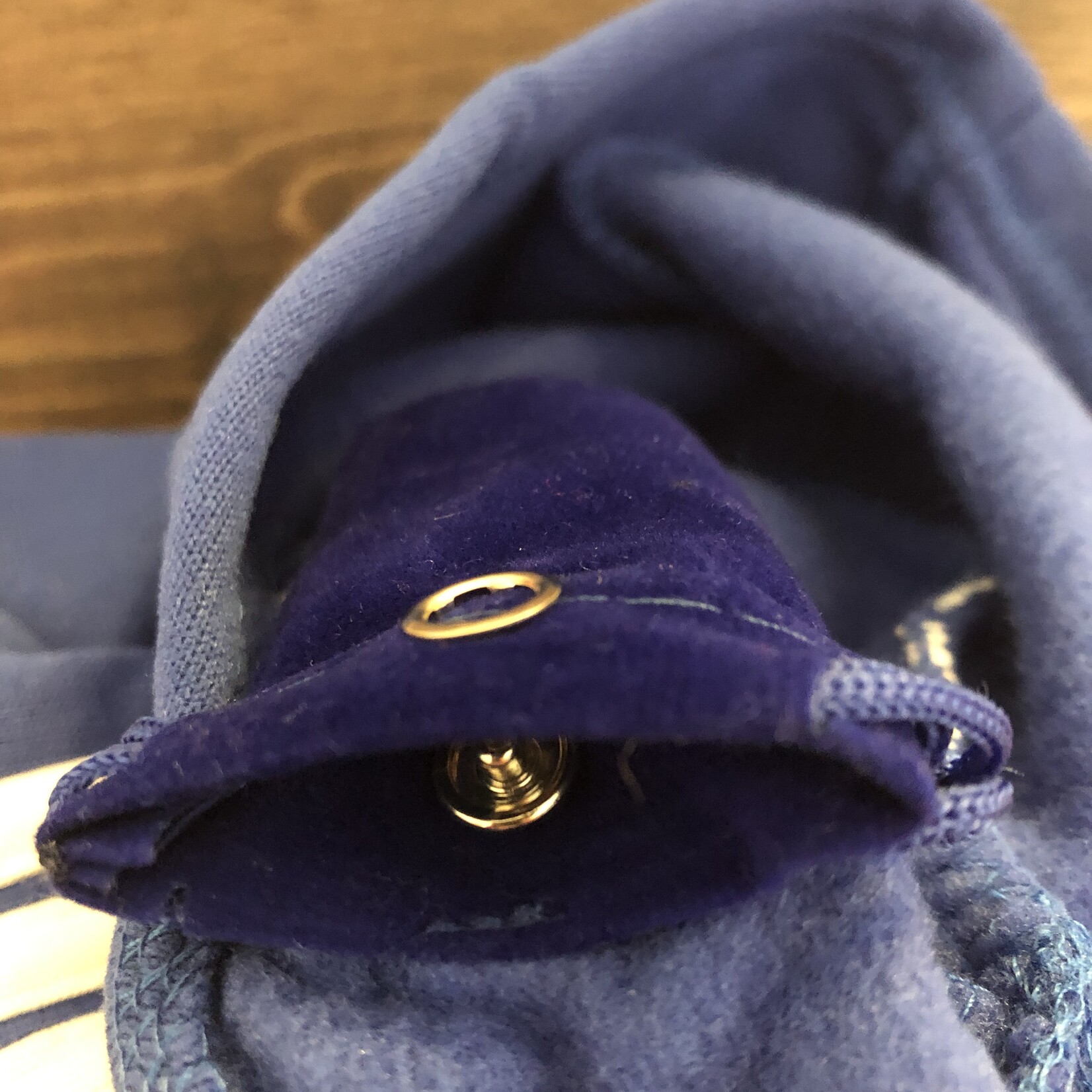 adidog sweater integrated pocket -blue-FINAL SALE