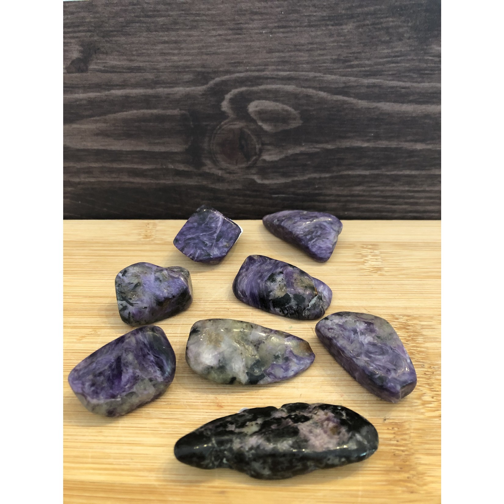 charoite tumbled stone