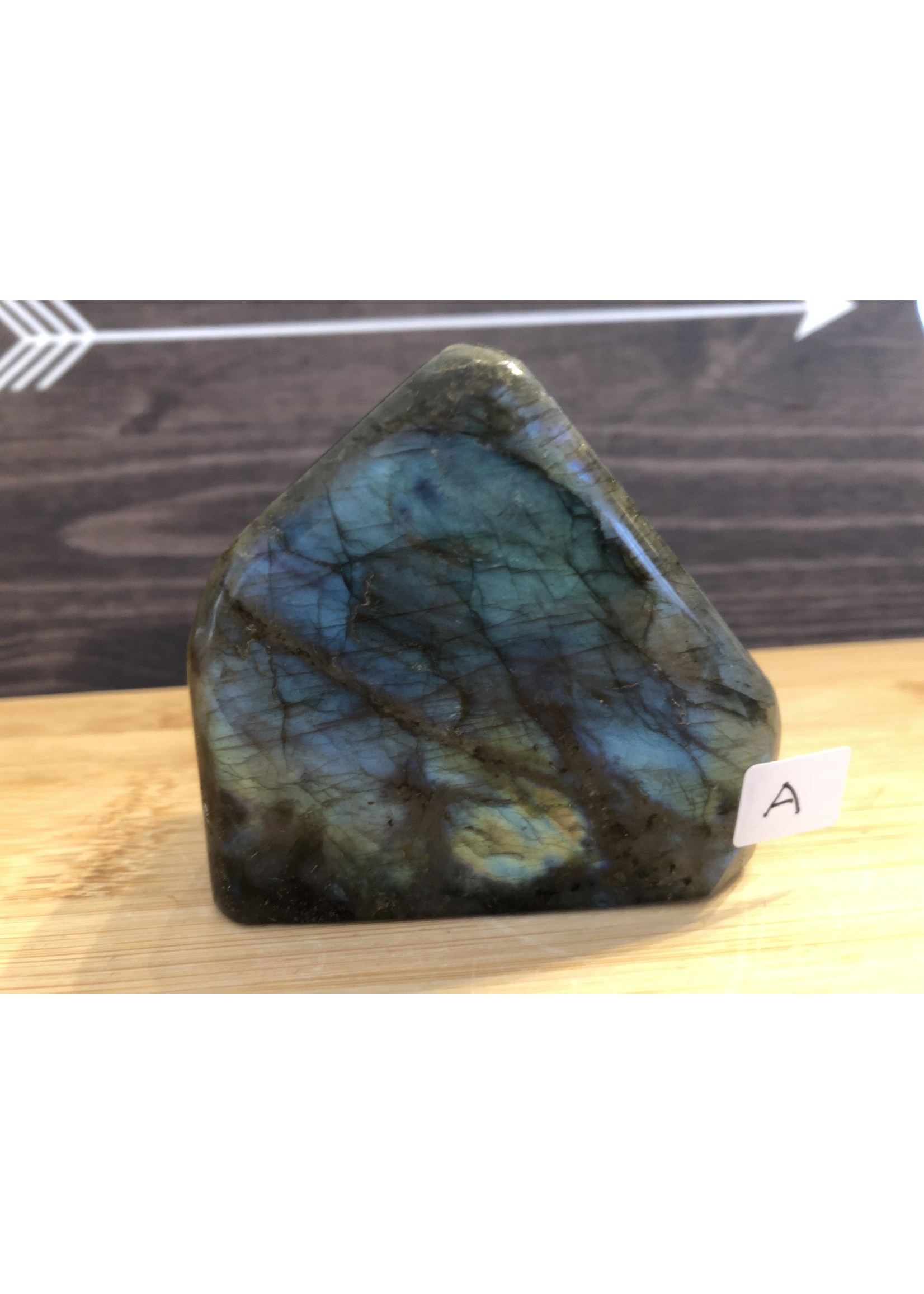 thick labradorite stone free form, develops enthusiasm and new ideas