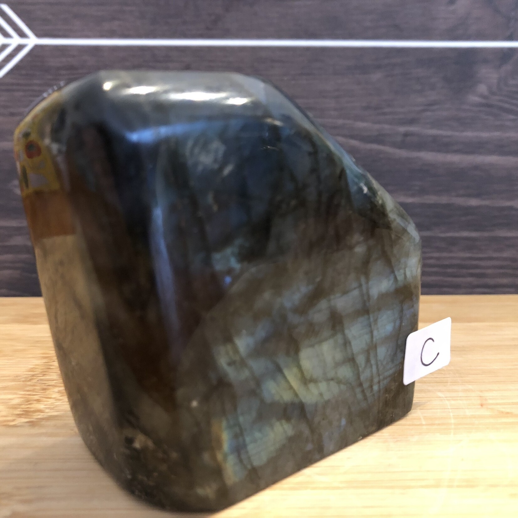labradorite hexagonale forme libre, excellent pour renforcer l’intuition - la promotion des capacités psychiques