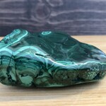 triangle malachite freeform