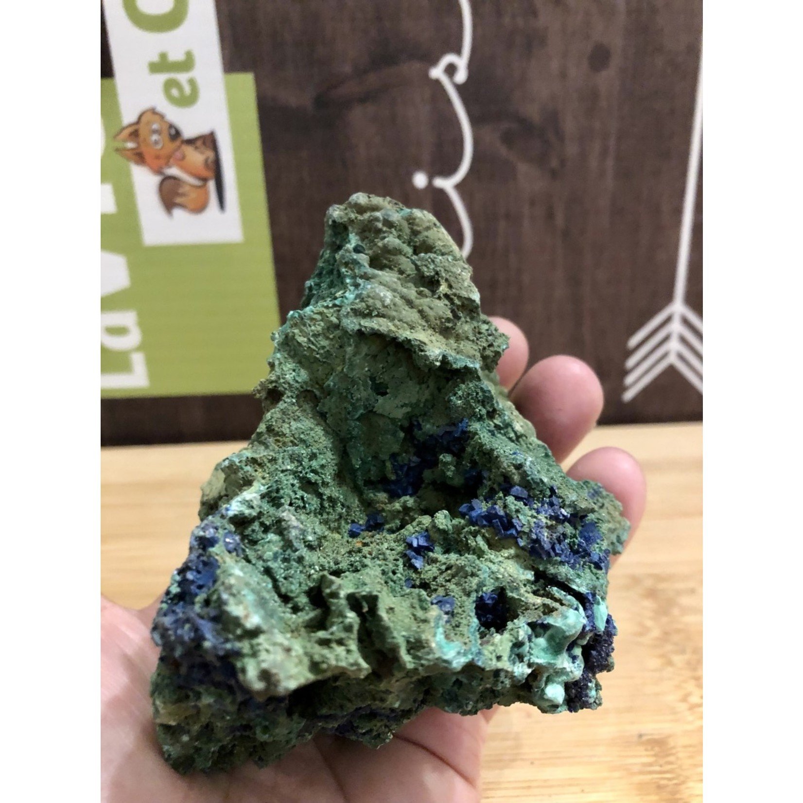 huge azurite malachite rough, stimulates creativity, helps with concentration, great stone for astral travel