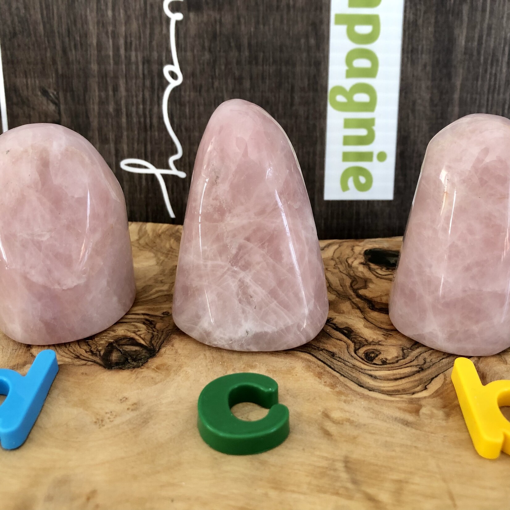 natural rose quartz freeform crystal, rose quartz palm stone, love stone, meditation stone, represents love forgiveness and peace