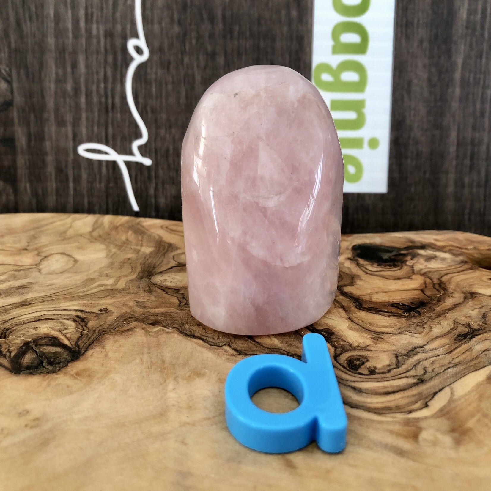 natural rose quartz freeform crystal, rose quartz palm stone, love stone, meditation stone, represents love forgiveness and peace