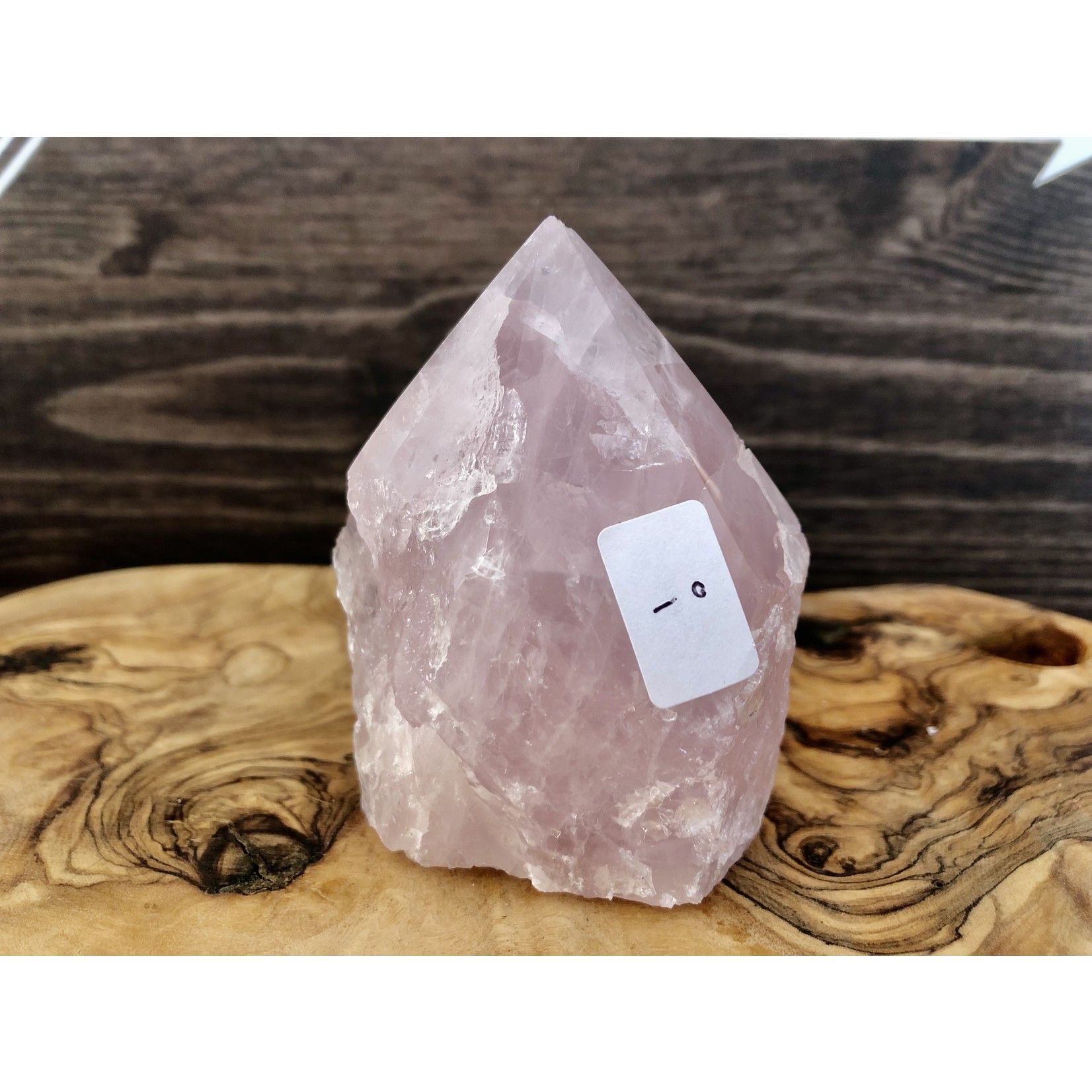 Tour de cristal de quartz rose, pointe de quartz rose, pointe de cristal de quartz rose, grandes pointes de quartz rose