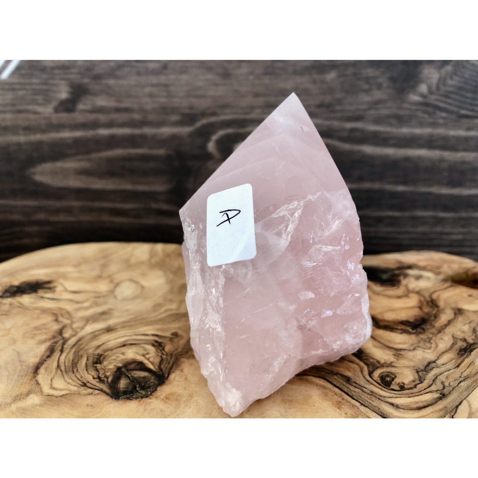 Rose Quartz Crystal Tower, Rose Quartz Point, Rose Quartz crystal point, Large Rose Quartz Points