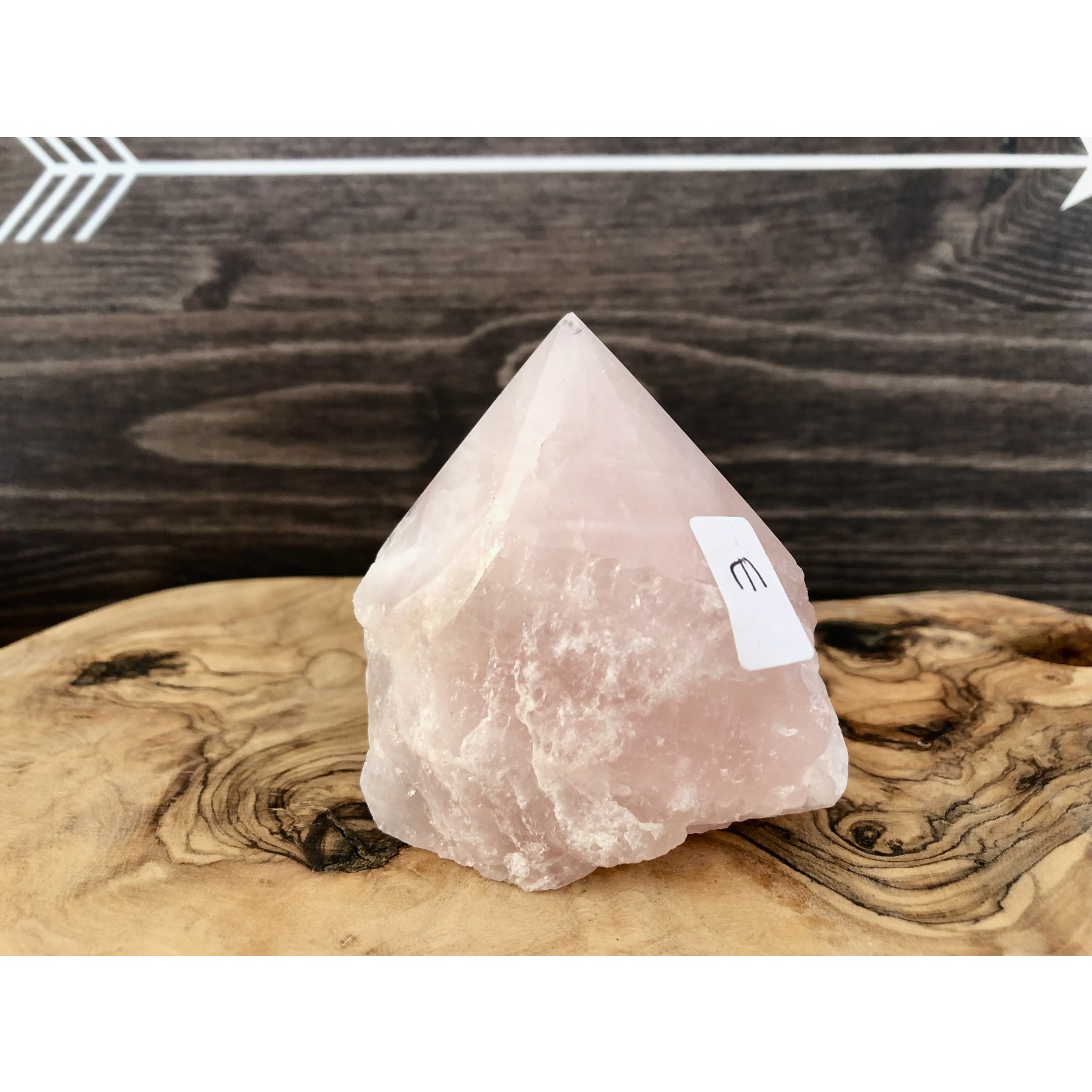 Tour de cristal de quartz rose, pointe de quartz rose, pointe de cristal de quartz rose, grandes pointes de quartz rose