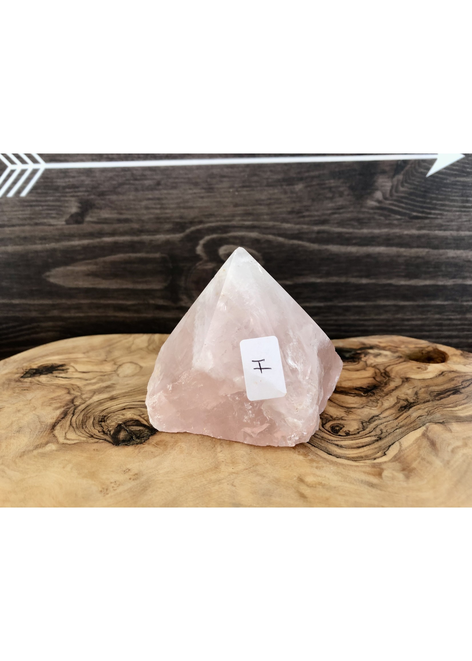 Tour de cristal de quartz rose, pointe de quartz rose, pointe de cristal de quartz rose, grandes pointes de quartz rose