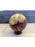 large mookaite jasper sphere