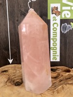 large tower rose quartz