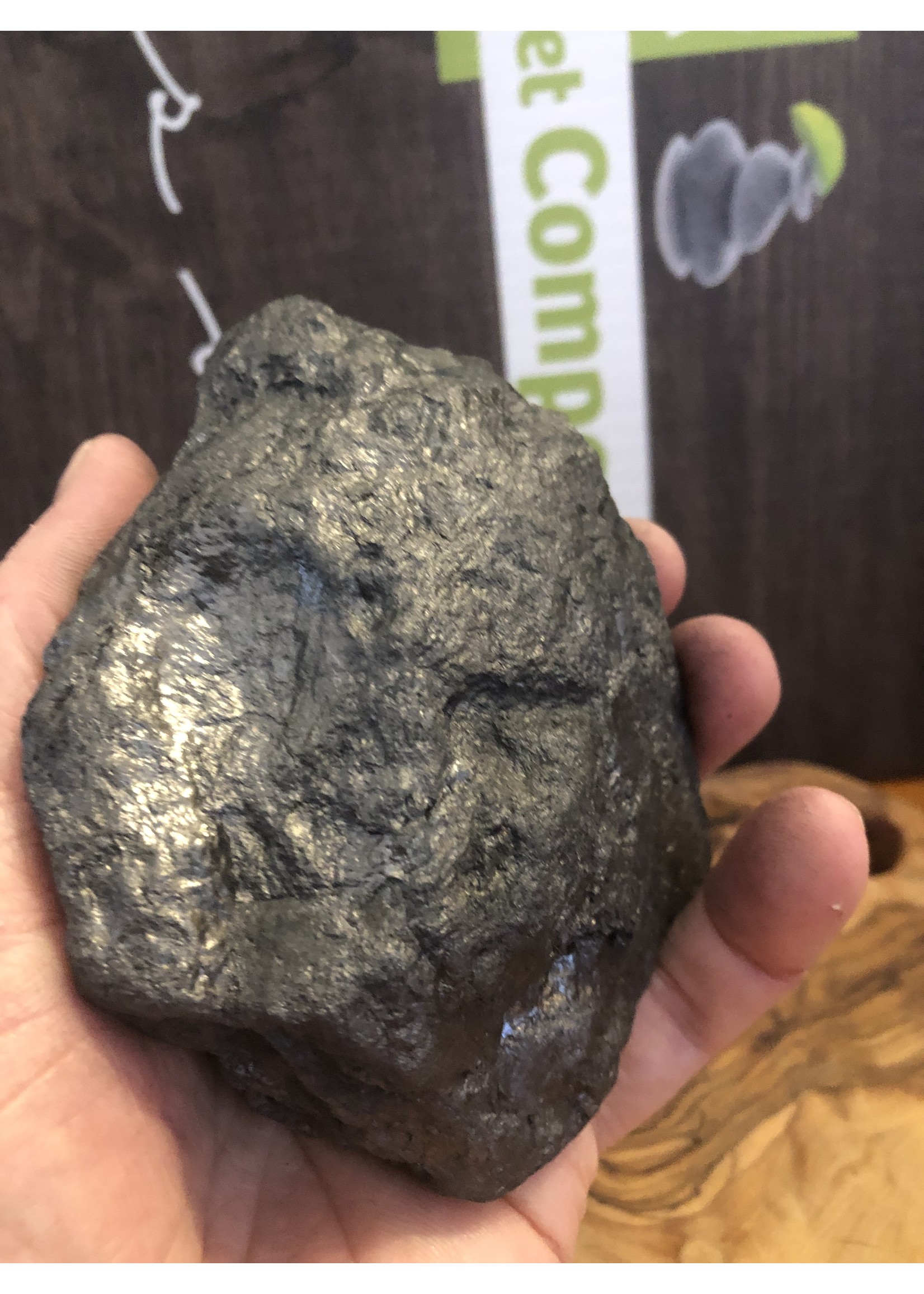 extra large natural shungite rock, has a unique and remarkable ability, neutralizes electromagnetic disturbances harmful to health