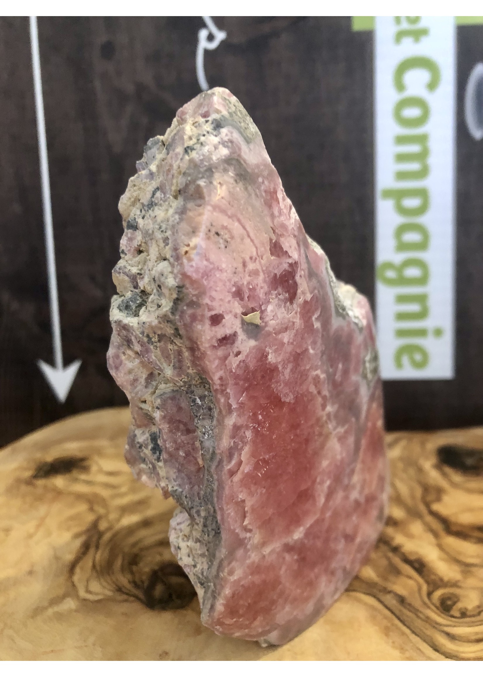 extra large natural rhodochrosite rock, this stone could regulate diabetes mellitus and would also be able to calm arthritis