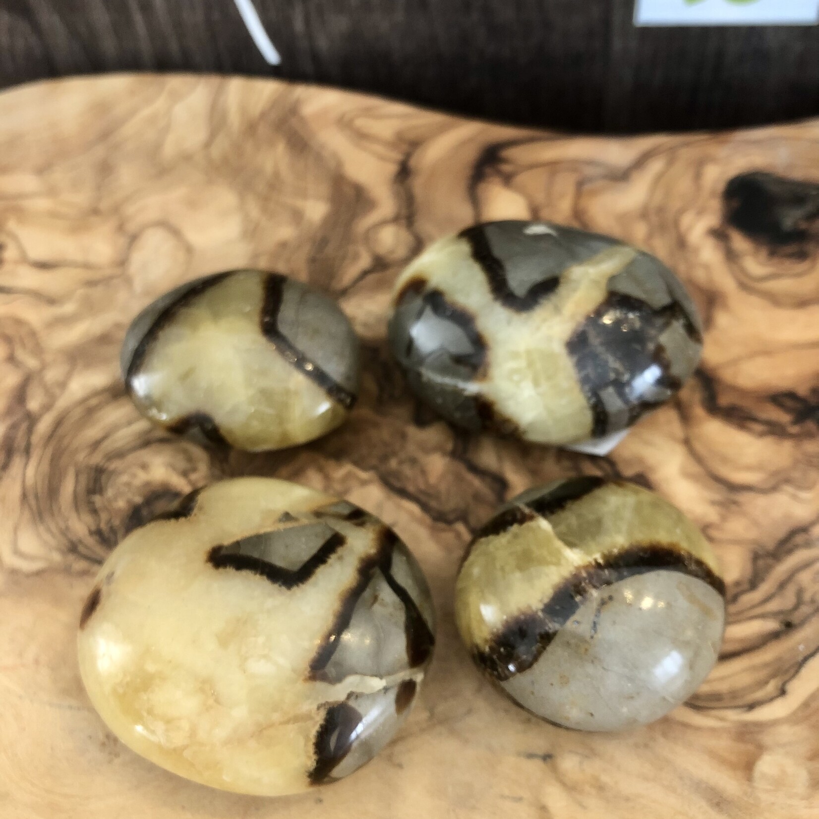 choice of septarian tumbled stone, repairs faults and energy blockages, recommended for people who have suffered an emotional shock