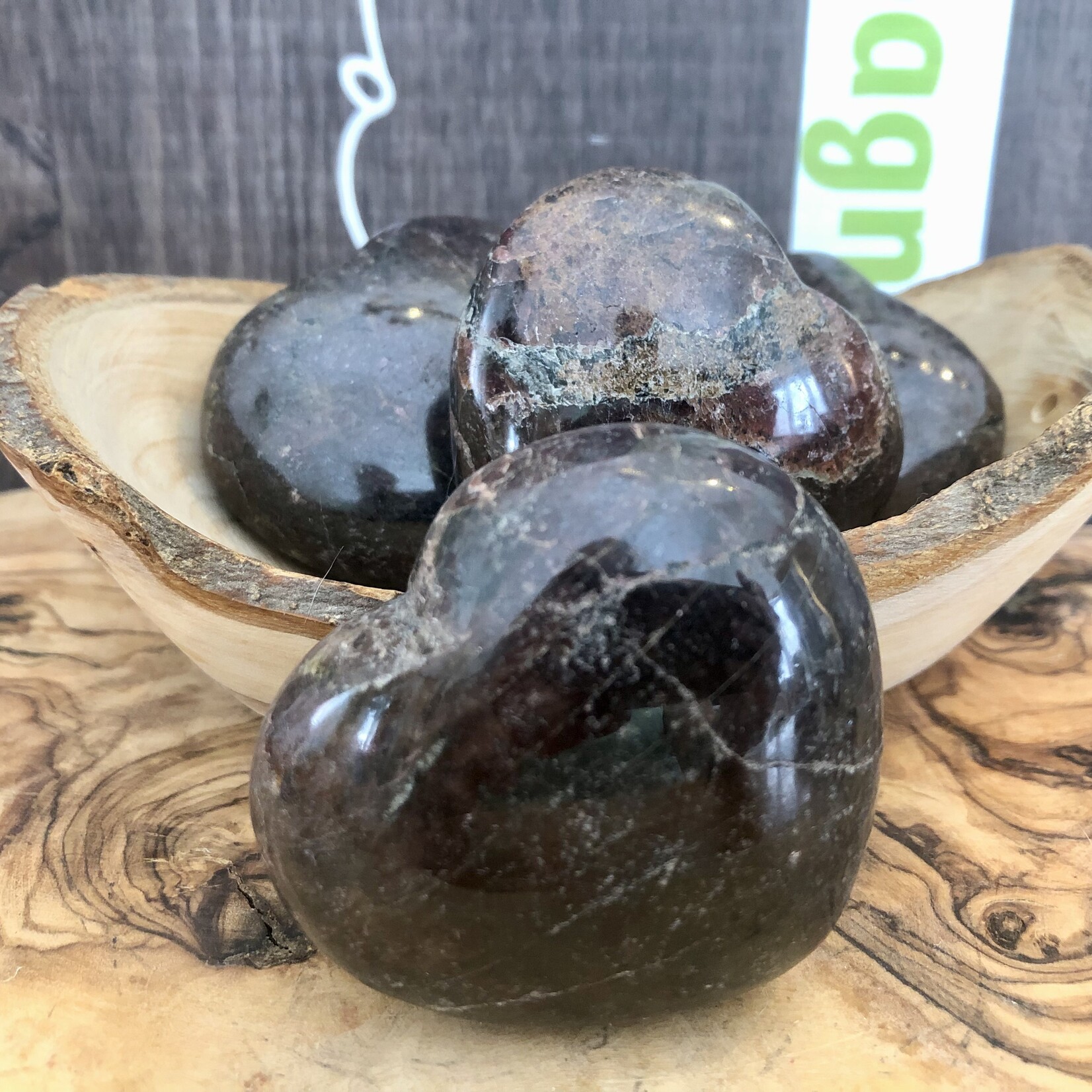 Revitalizing Garnet Heart- A Symbol of Pure, Circulatory Wellness and Emotional Harmony