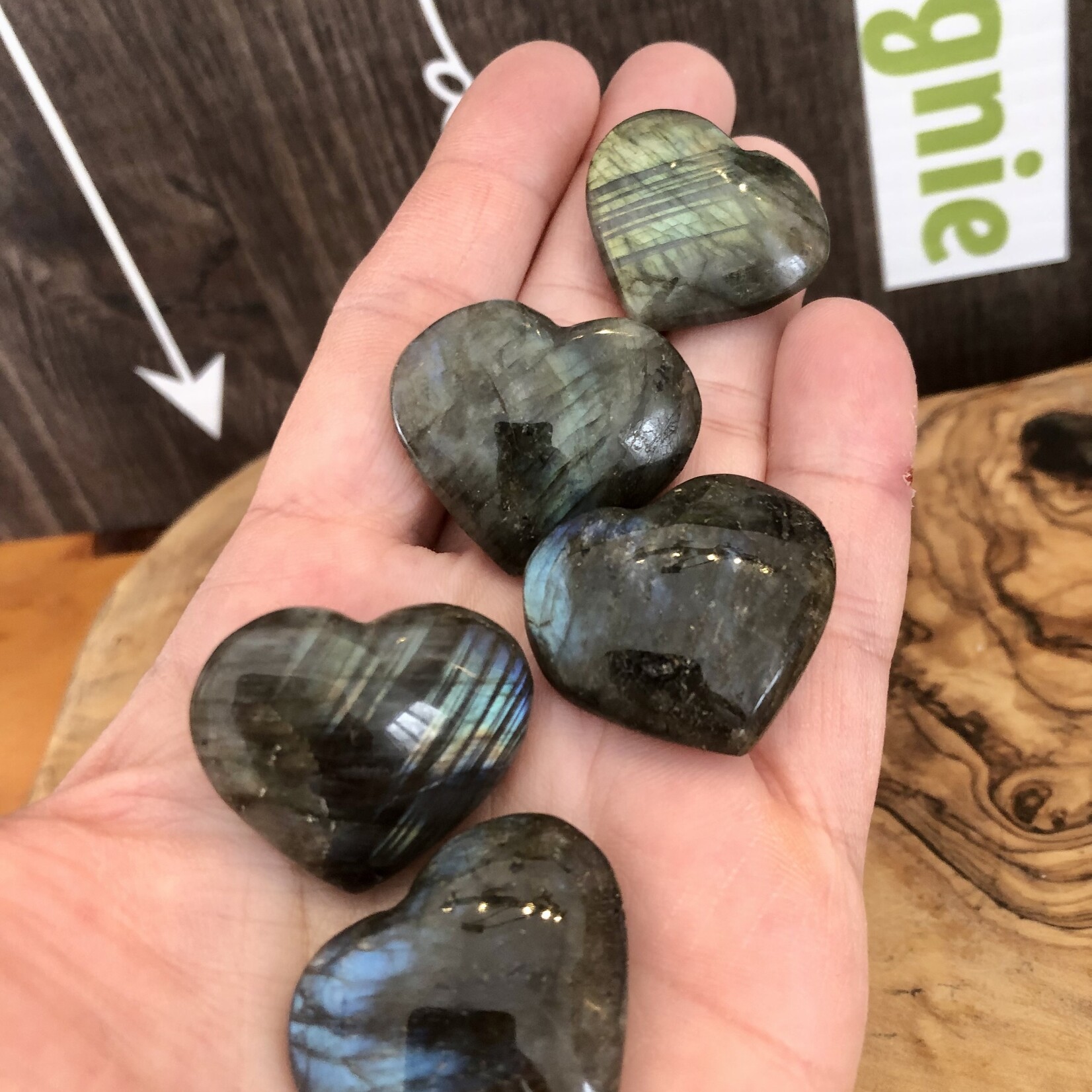 cute labradorite heart, is a useful companion through change, giving strength and perseverance