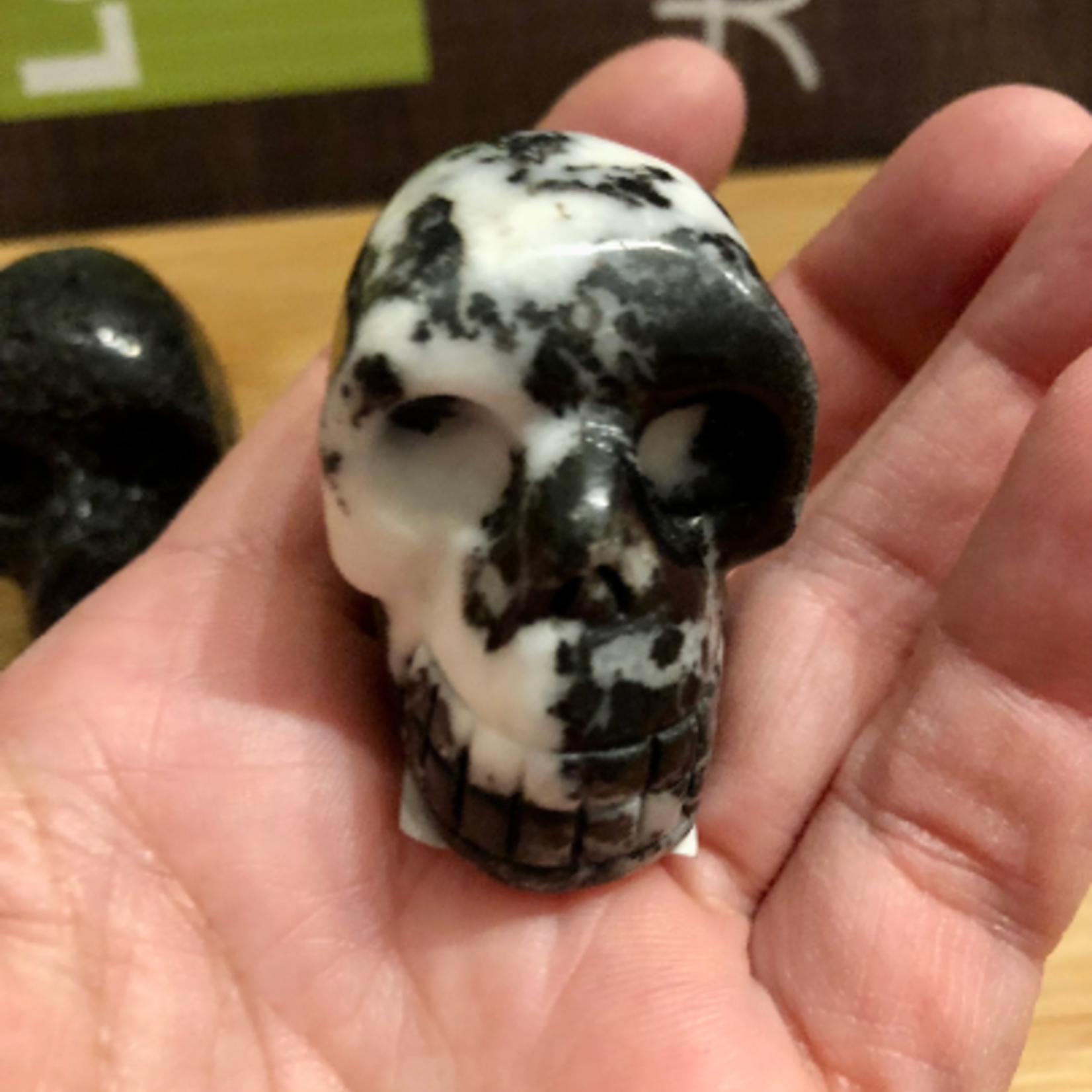 perfect skull stone, lava stone, tiger calcite, known for their healing and healing vibrations, on the physical, mental and spiritual levels
