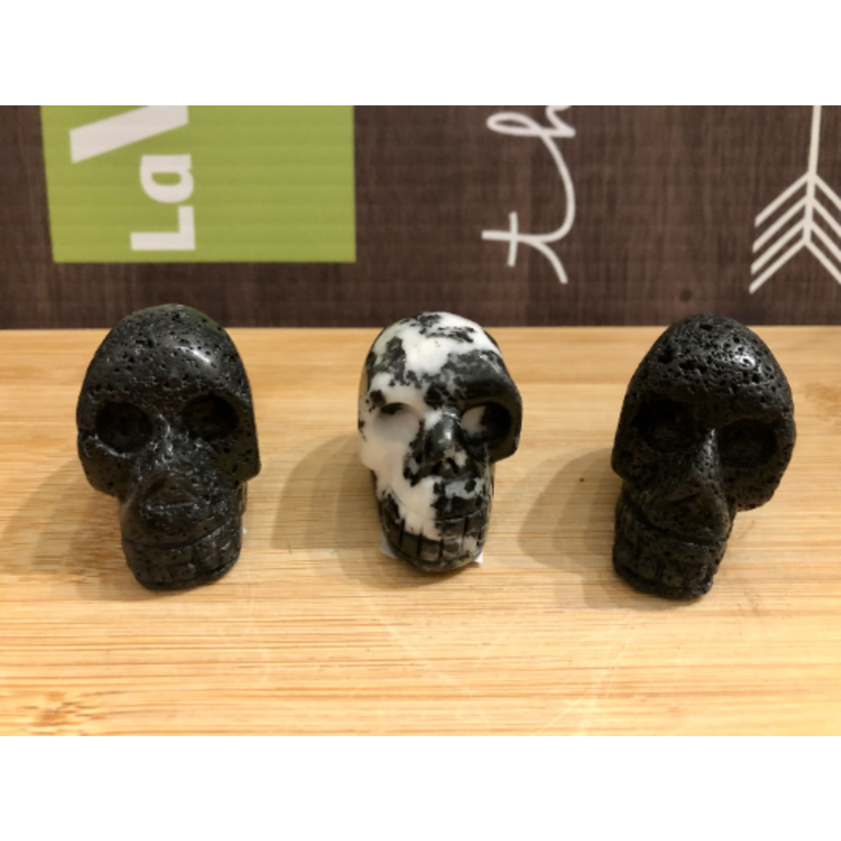 perfect skull stone, lava stone, tiger calcite, known for their healing and healing vibrations, on the physical, mental and spiritual levels