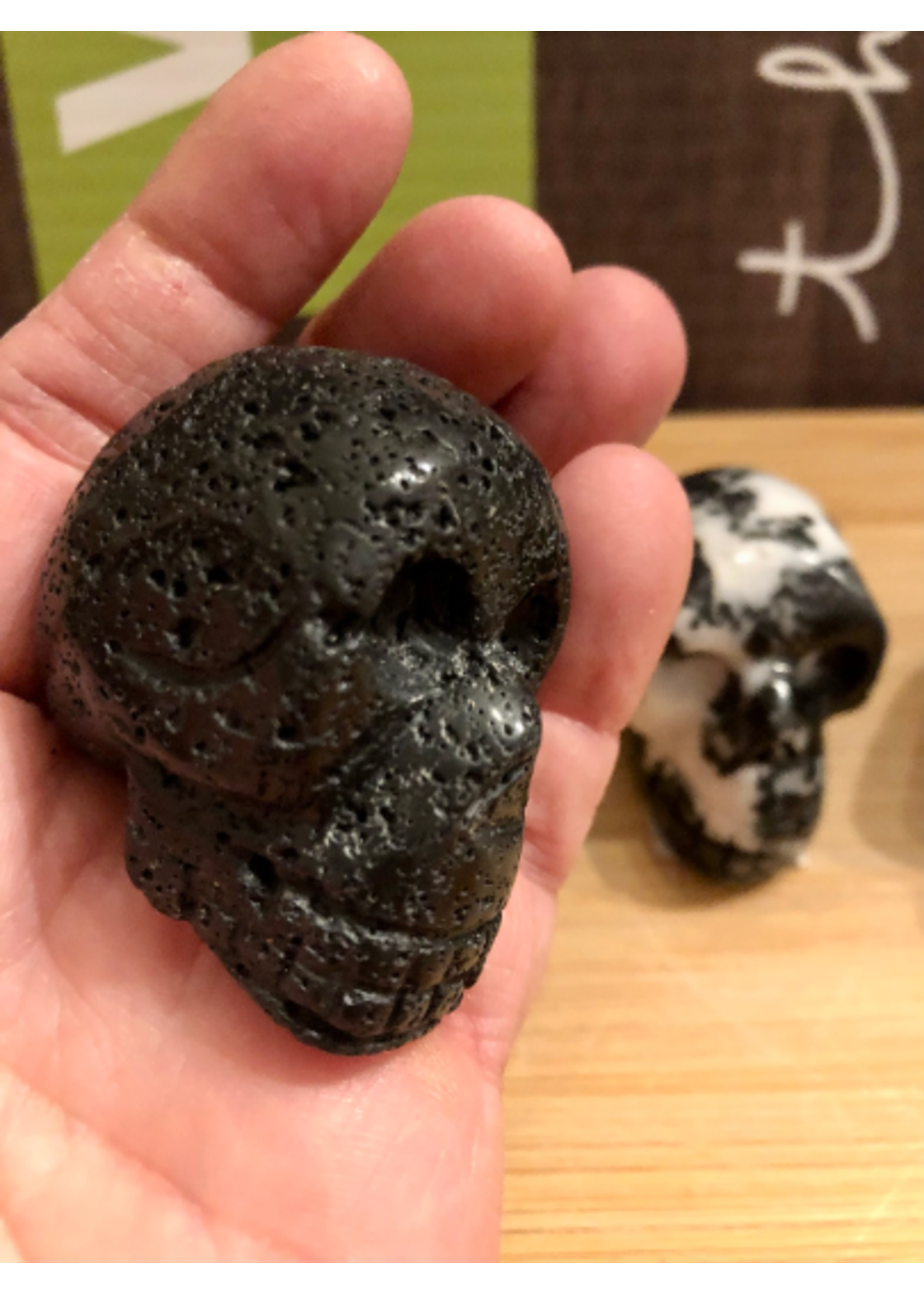 perfect skull stone, lava stone, tiger calcite, known for their healing and healing vibrations, on the physical, mental and spiritual levels