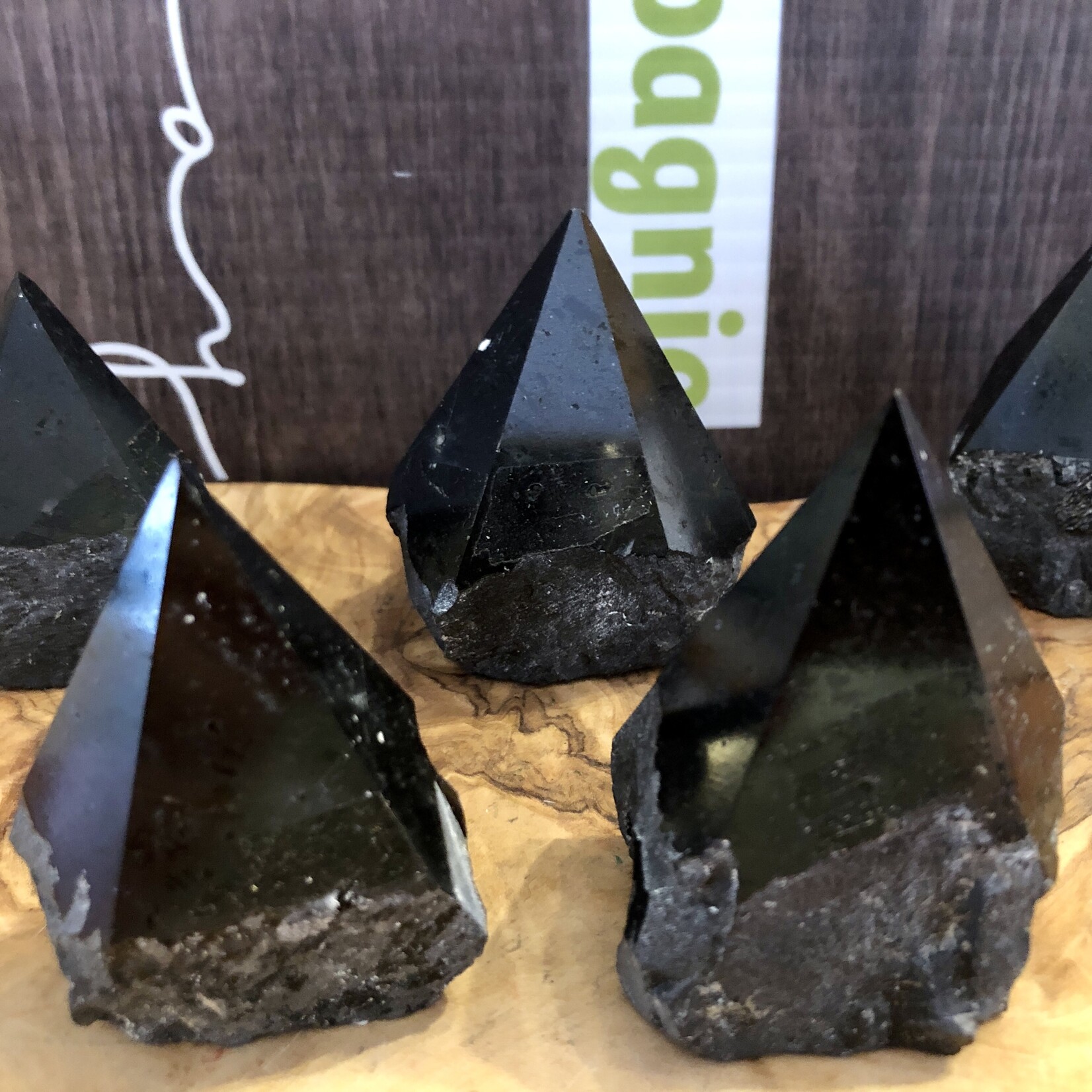 Natural Polished Black Tourmaline- Root Chakra & Grounding Energy