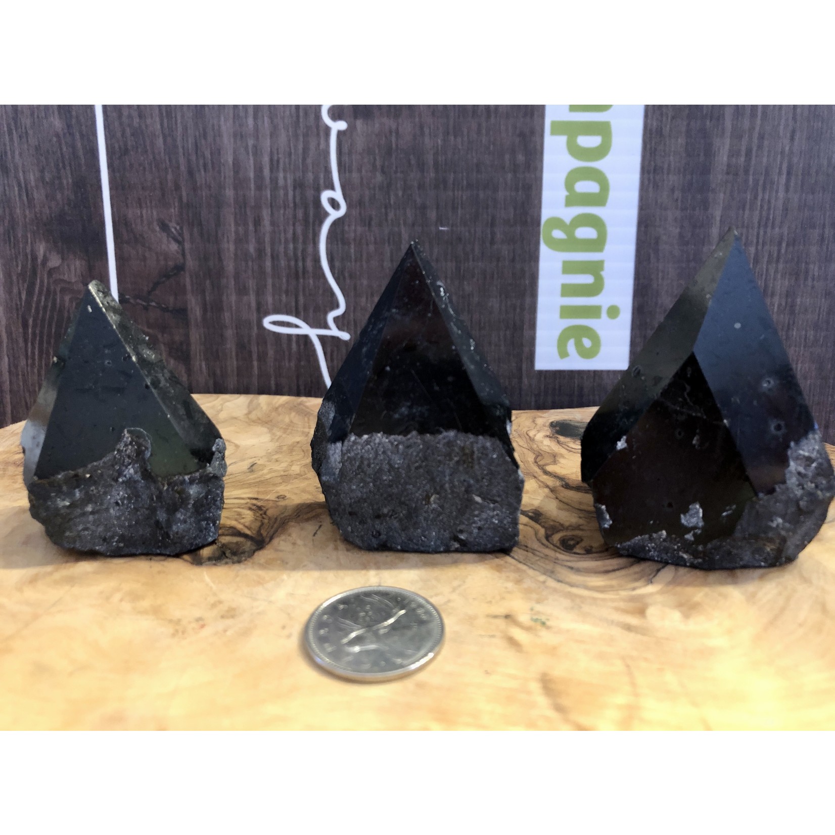 Natural Polished Black Tourmaline- Root Chakra & Grounding Energy