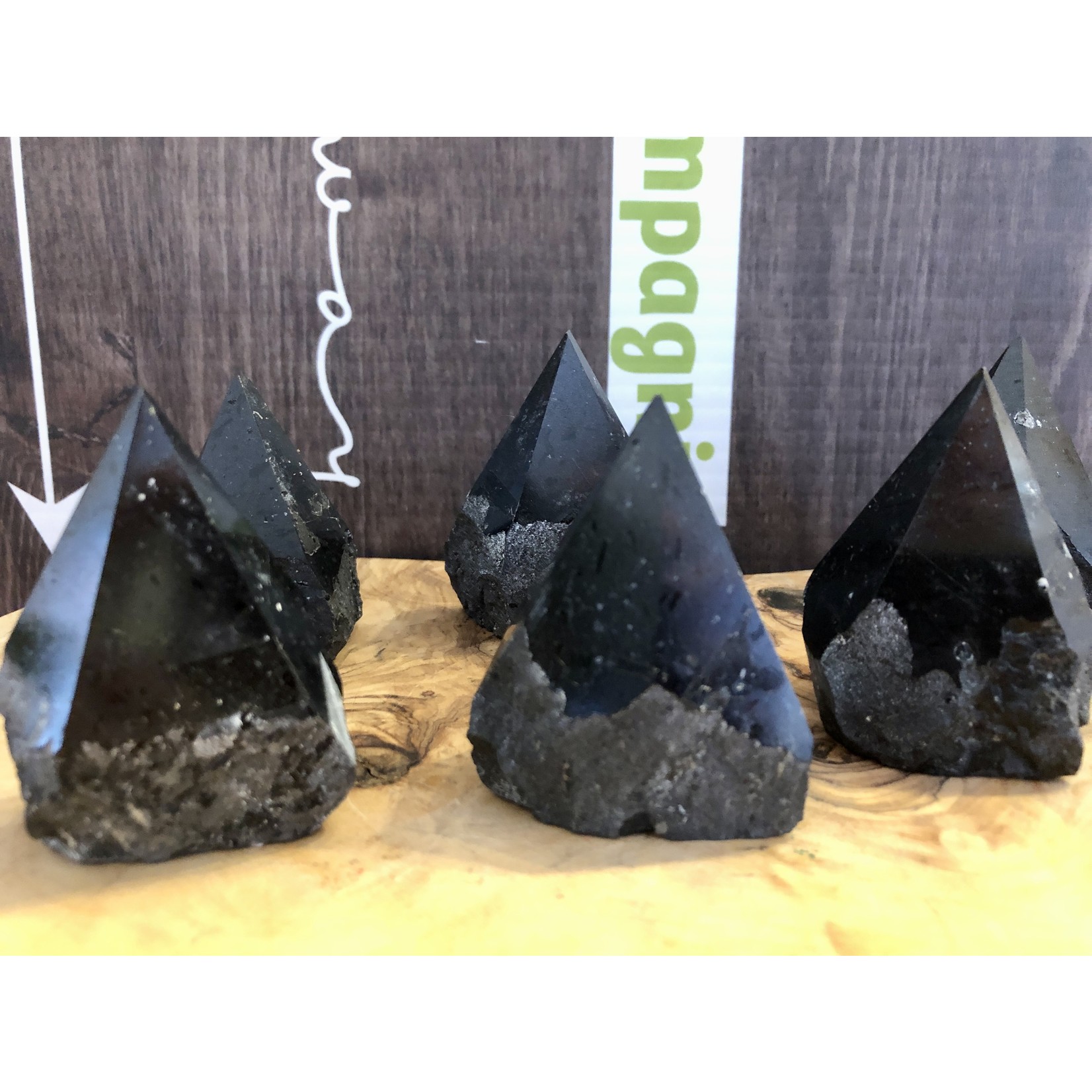 Black Tourmaline Crystal – Single Stone – 2-3cm – Polished – Root Chakra – Grounding & Protection – BellaMira